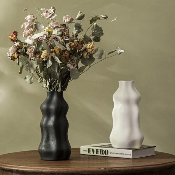 Frosted Ceramic Vase