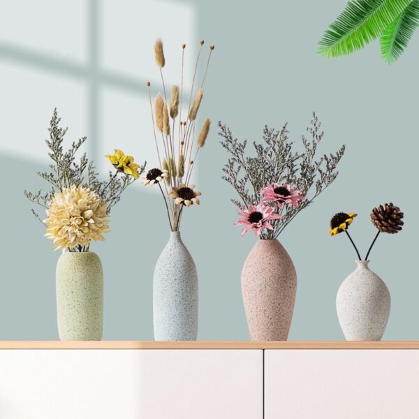 Light Sand Ceramic Vase