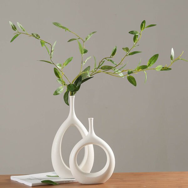 White Ceramic Vase